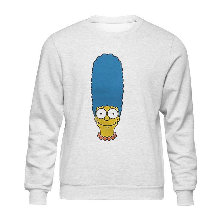 The Simpsons Marge Face Sweatshirt