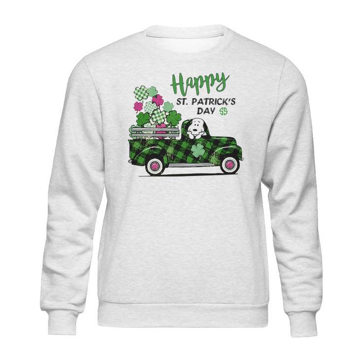 Snoopy Happy St Patricks Day Sweatshirt