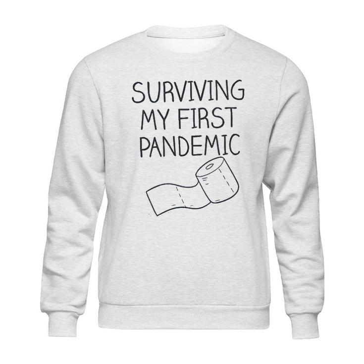 Surving My First Social Distancing Sweatshirt