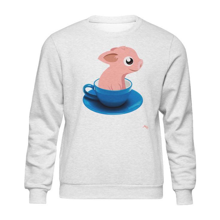 Teacup Pig  Piggy Love Sweatshirt