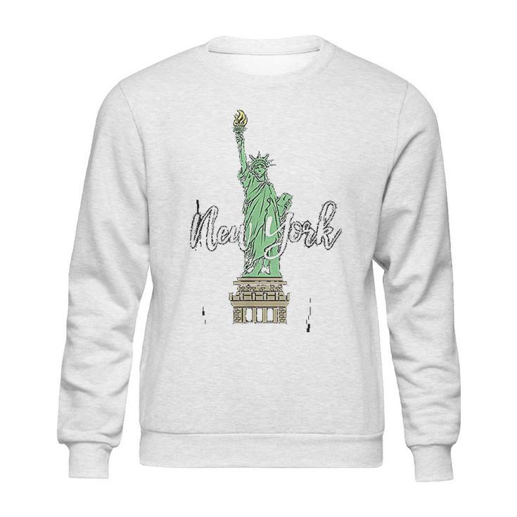 Tourist Statue Of Liberty Iconic New York Sweatshirt