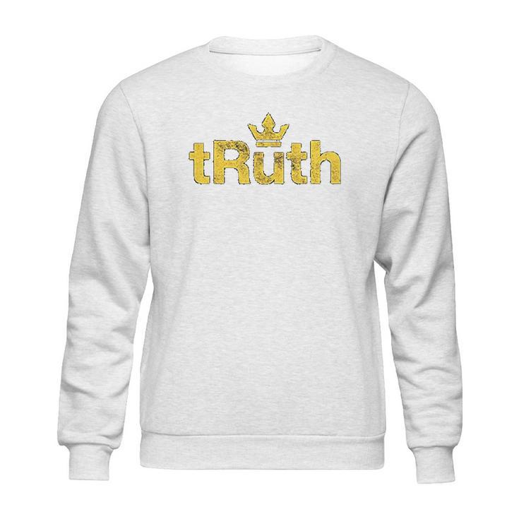 Truth Rbg Ruth Bader Ginsburg Supreme Court Graphic Novelty Sweatshirt