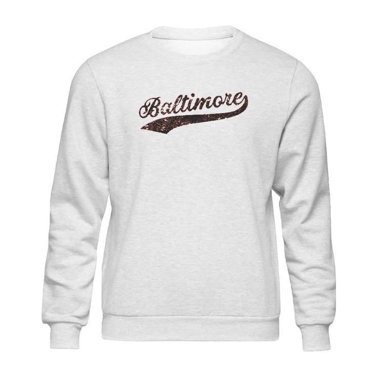 Ugp Campus Apparel Hometown Baseball Script Hometown Pride Sweatshirt