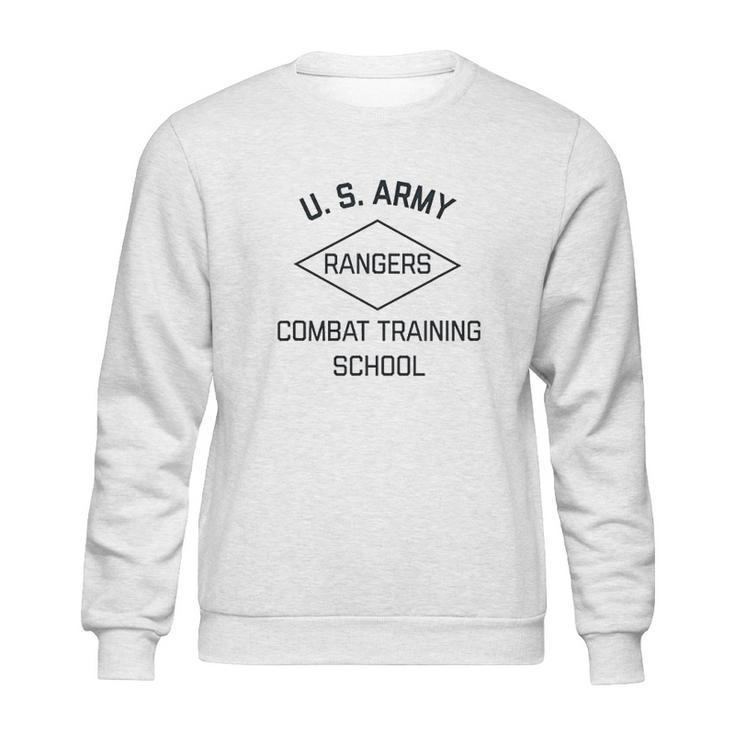 Us Army Ranger Combat Training School Ww2 Vintage Pt Sweatshirt