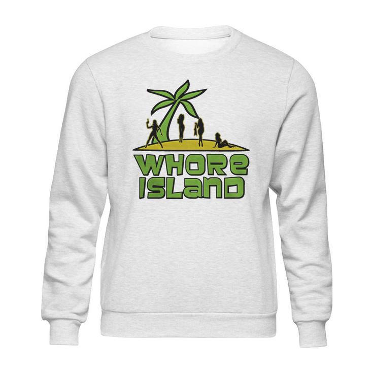 Whore Island Archer T-Shirt Sweatshirt