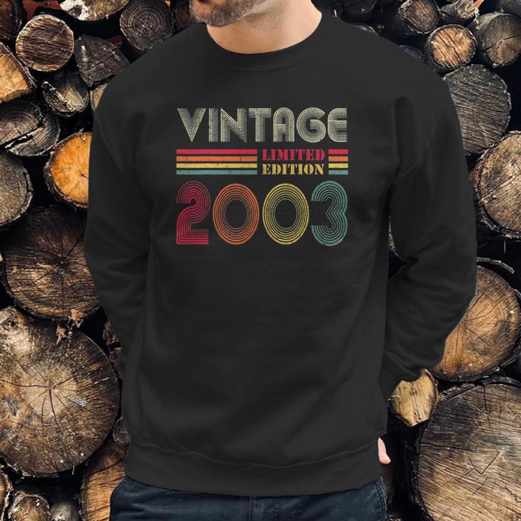 19 Years Old Gifts Vintage 2003 Limited Edition 19Th Birthday Sweatshirt Gifts for Him