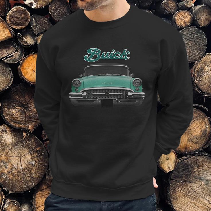 1955 Buick Two Side Green Sweatshirt Gifts for Him