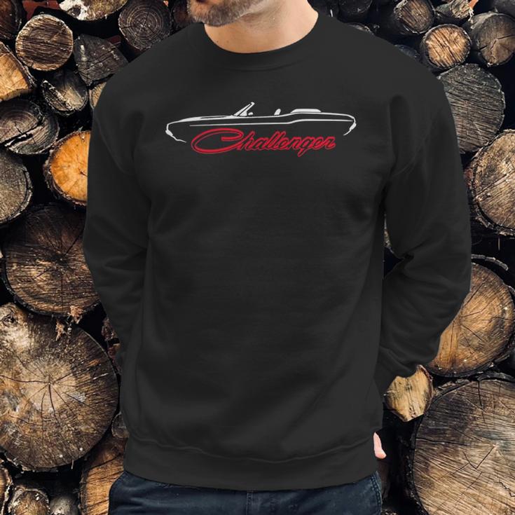 1970 1974 Dodge Challenger Convertible Sweatshirt Gifts for Him