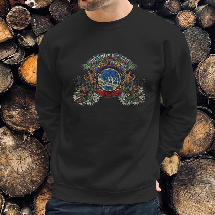 1984 New Orleans World Exposition World Fair Vintage Graphic Sweatshirt Gifts for Him