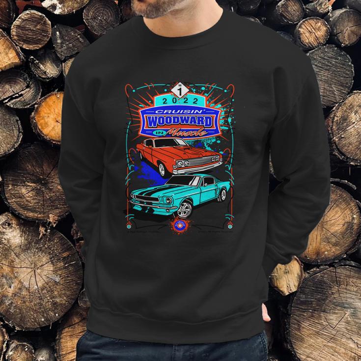 2022 Cruisin Woodward M1 In Muscle Car Cruise Sweatshirt Gifts for Him