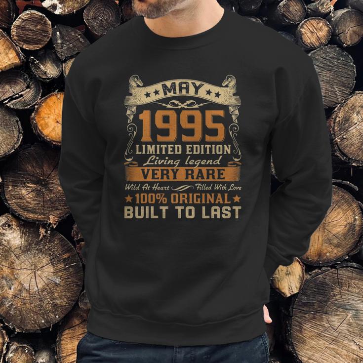 26Th Birthday Gift 26 Years Old Retro Vintage May 1995 Ver2 Sweatshirt Gifts for Him