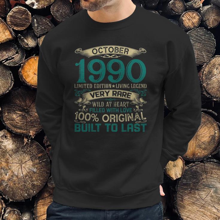 31St Birthday October 1990 Limited Edition Gift 31 Years Old Sweatshirt Gifts for Him