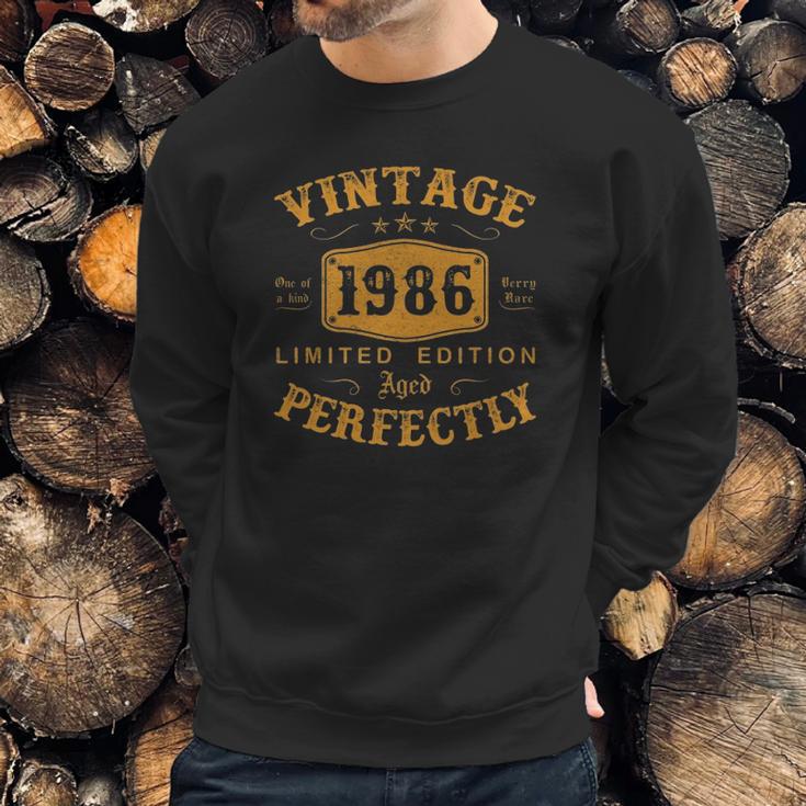 35 Years Old Birthday Gifts Vintage 1986 35Th Birthday Gifts Sweatshirt Gifts for Him