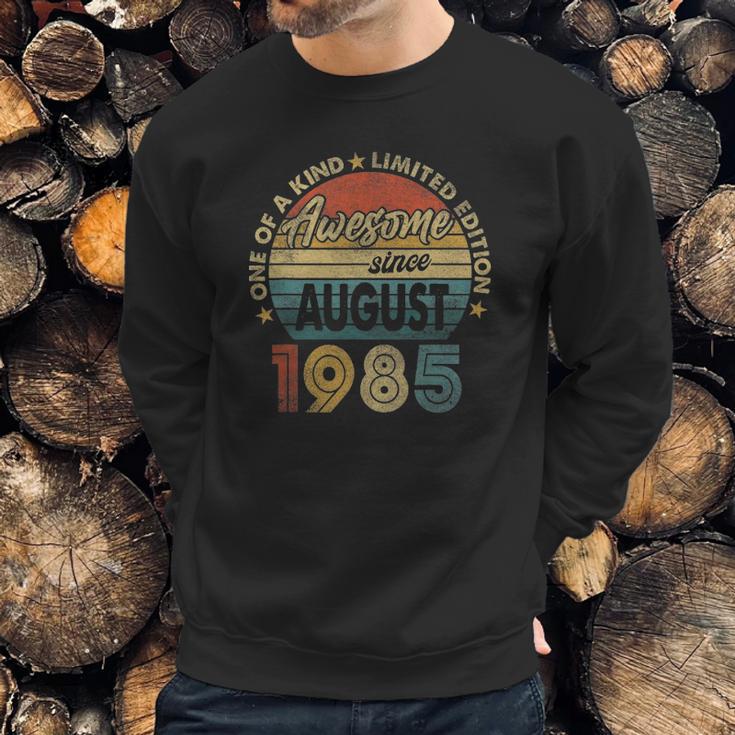 36 Years Old 36Th Birthday Men Awesome Since August 1985 Ver2 Sweatshirt Gifts for Him