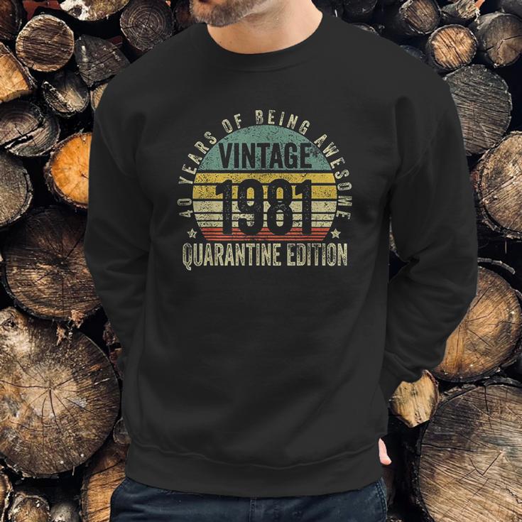 41St Birthday Vintage 1981 Sweatshirt Gifts for Him