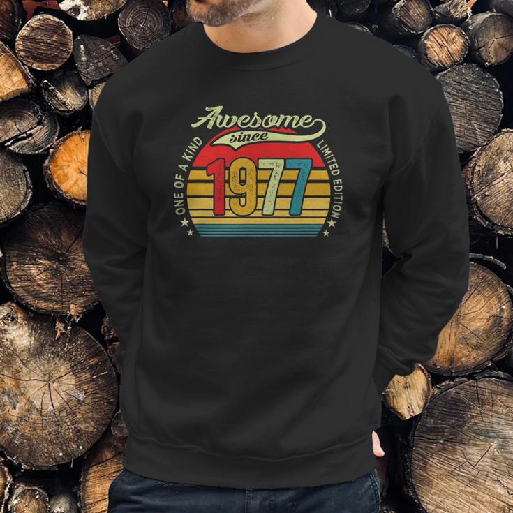 44 Years Old Gifts 44Th Birthday Men Awesome Since 1977 Ver2 Sweatshirt Gifts for Him