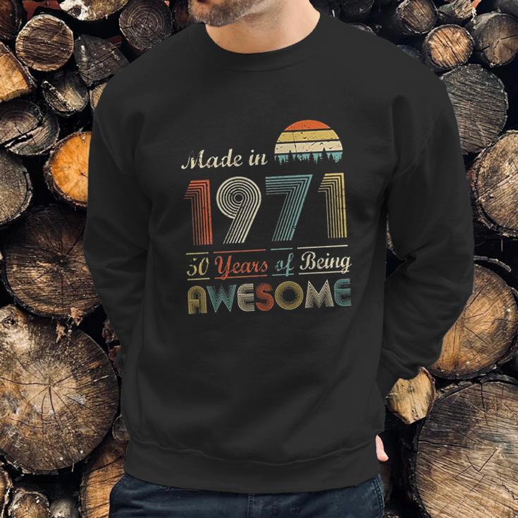 51St Birthday Vintage 1971 Sweatshirt Gifts for Him