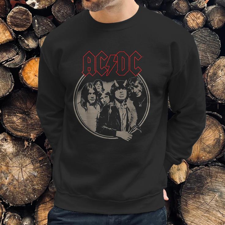 Acdc Print Design Sweatshirt Gifts for Him