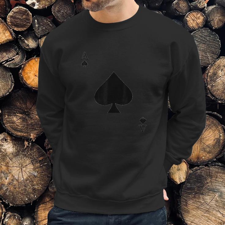 Ace Of Spades Deck Of Cards Halloween Costume Sweatshirt Gifts for Him