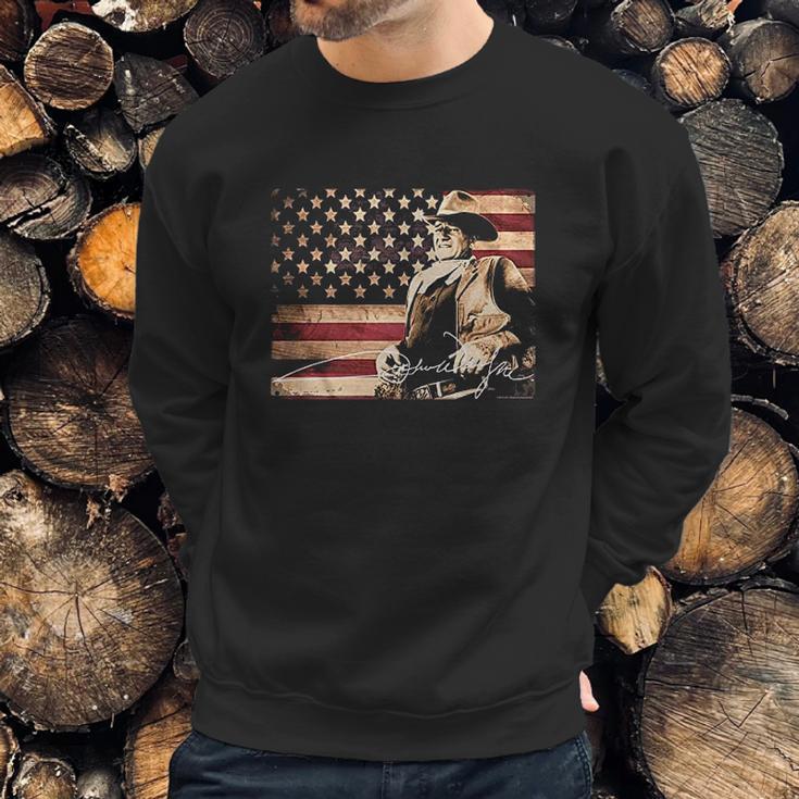 Ae Designs John Wayne Tin Sign Sweatshirt Gifts for Him