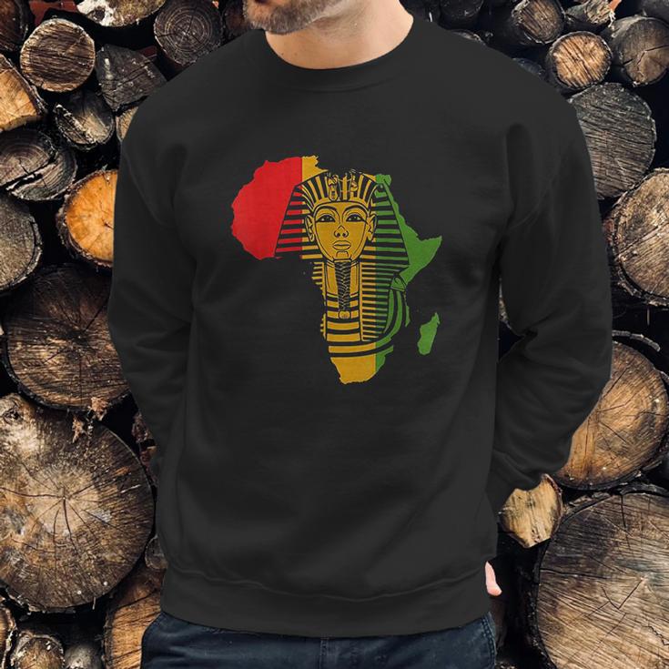 African Gift For Men Egyptian Pharaoh King Tut Dashiki Sweatshirt Gifts for Him