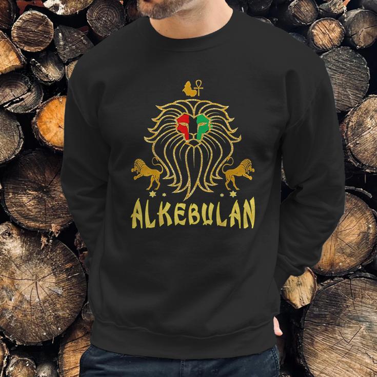 African Lion Rbg Ankh Sweatshirt Gifts for Him