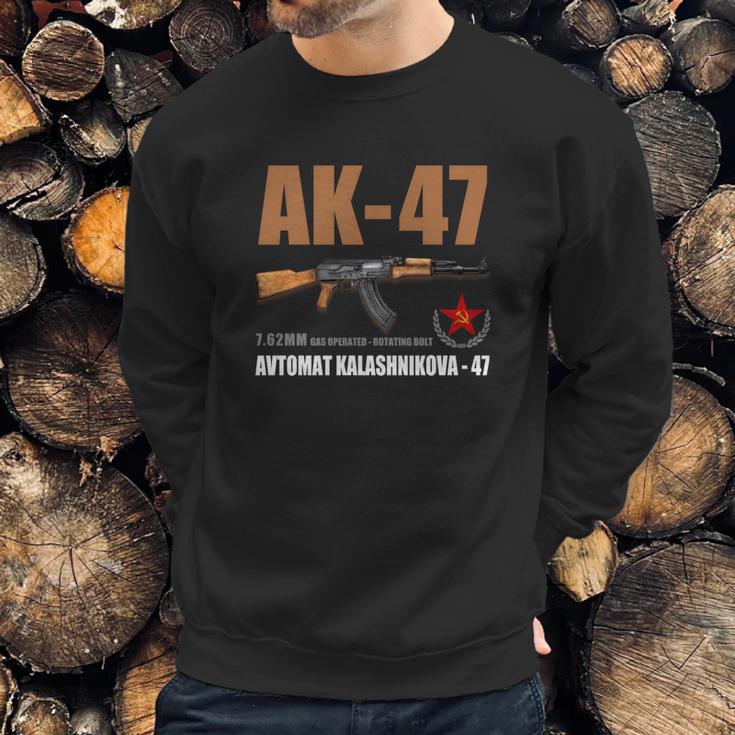 Ak47 Avtomat Kalashnikova T-Shirt Sweatshirt Gifts for Him