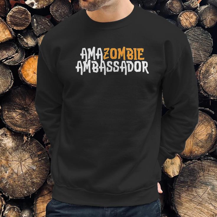 Amazombie Ambassador Employee Warehouse Coworker Swag Gift Sweatshirt Gifts for Him