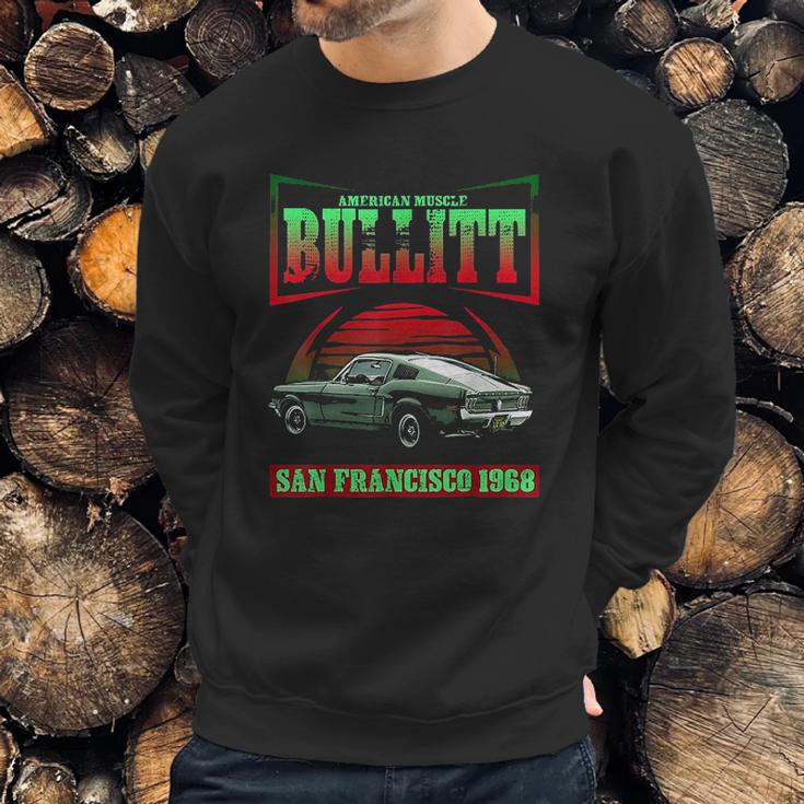 American Muscle Car Bullitt Sweatshirt Gifts for Him