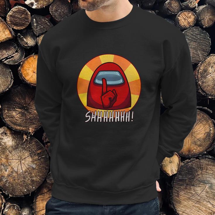 Among Us Shhh Funny Sweatshirt Gifts for Him