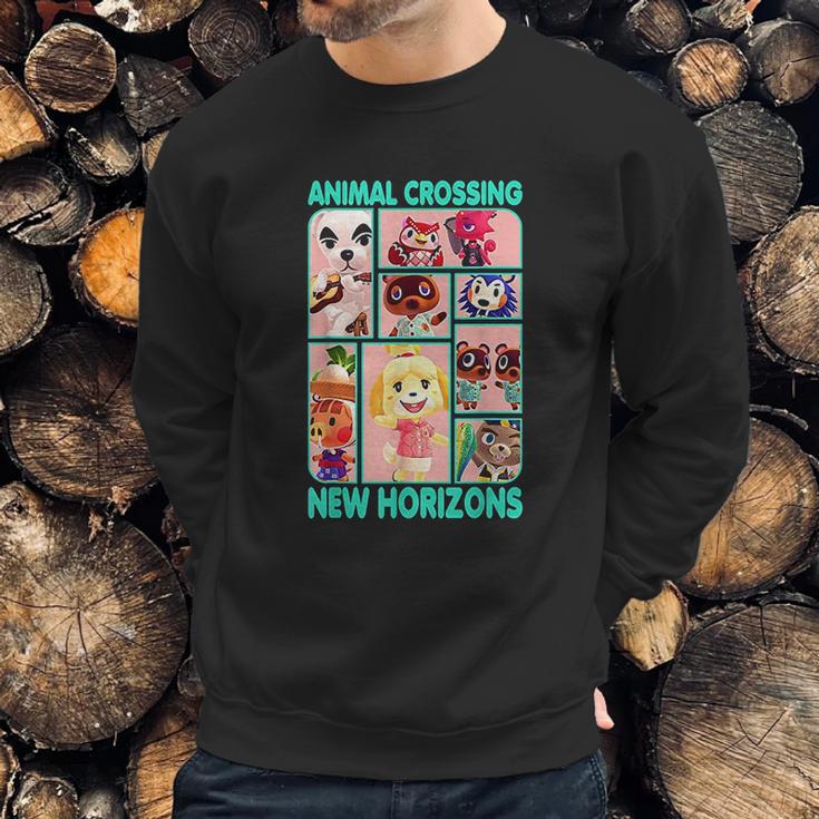 Animal Crossing New Horizons Group Box Sweatshirt Gifts for Him