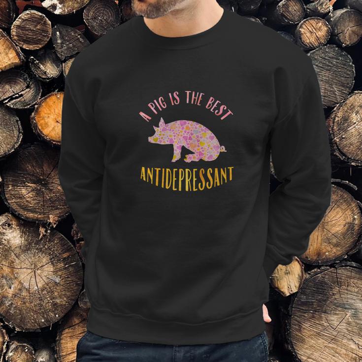 Antidepressant Mini Pig Lovers Gift Tee Sweatshirt Gifts for Him