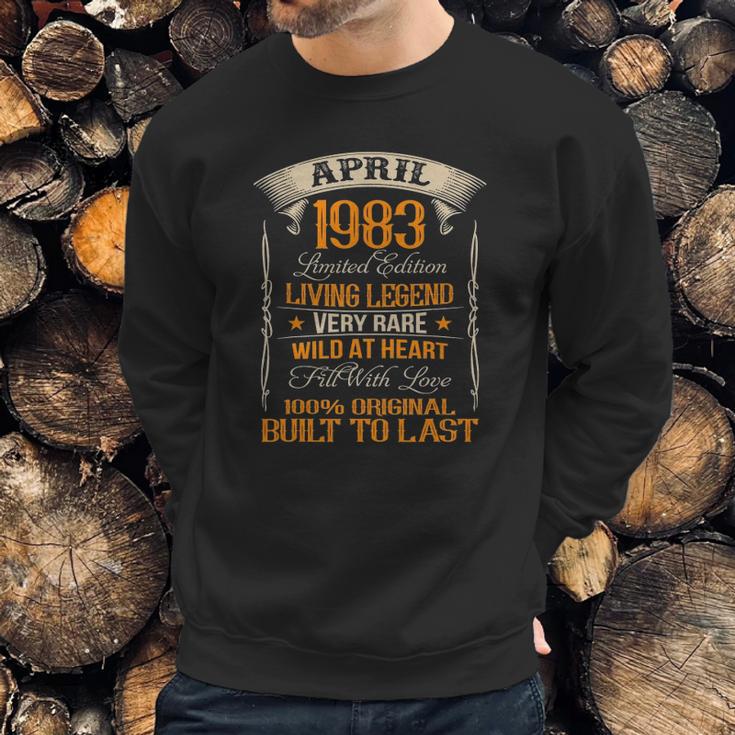 April 1983 38 Years Old 38Th Birthday Sweatshirt Gifts for Him