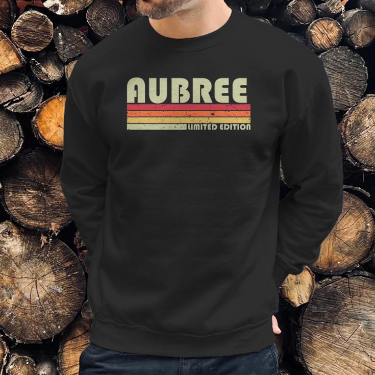 Aubree Gift Name Personalized Retro Vintage 80S 90S Sweatshirt Gifts for Him