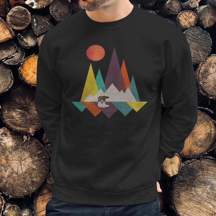 Awesome-Geometric-Outdoor-Mountain Sweatshirt Gifts for Him