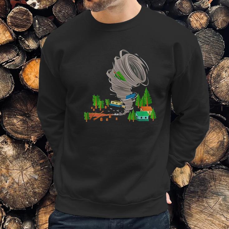 Awesome Tornado Severe Weather Storm Chasers Sweatshirt Gifts for Him