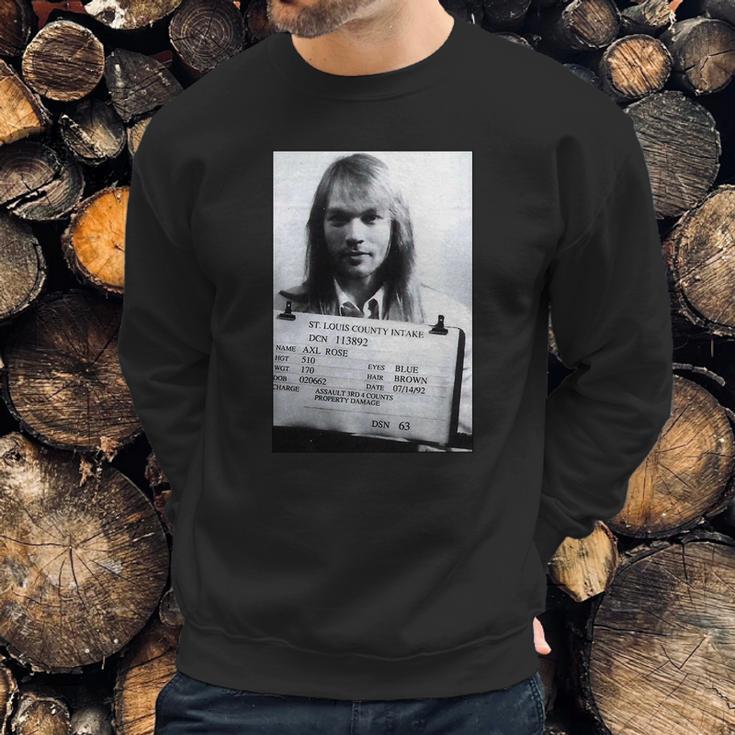 Axl Roses Mugshot 1992 Tshirt Sweatshirt Gifts for Him