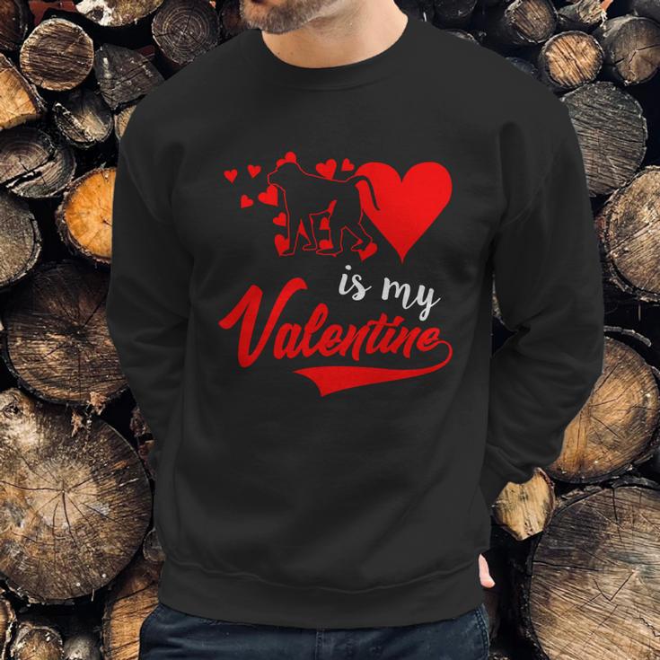 Baboon Is My Valentine Sweatshirt Gifts for Him