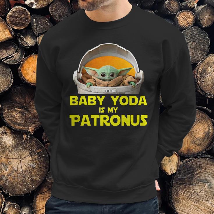 Baby Yoda The Mandalorian Is My Patronus Shirt Sweatshirt Gifts for Him