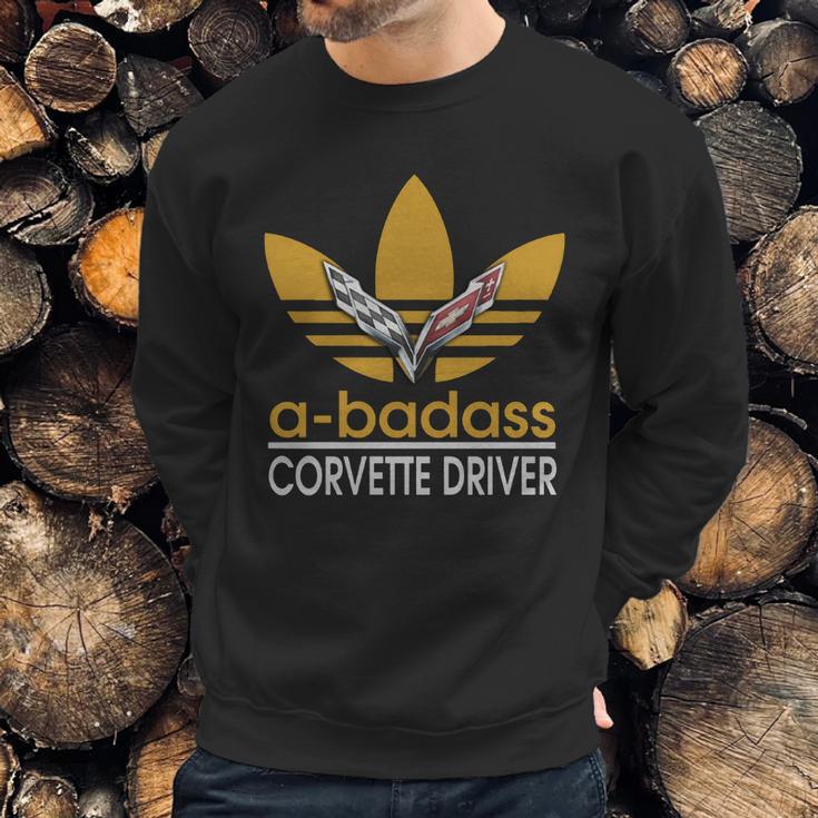 Badass Corvette Sweatshirt Gifts for Him