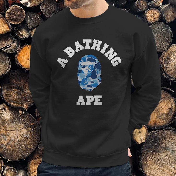 Bape Abc Blue Camo Hoodies Sweatshirt Gifts for Him