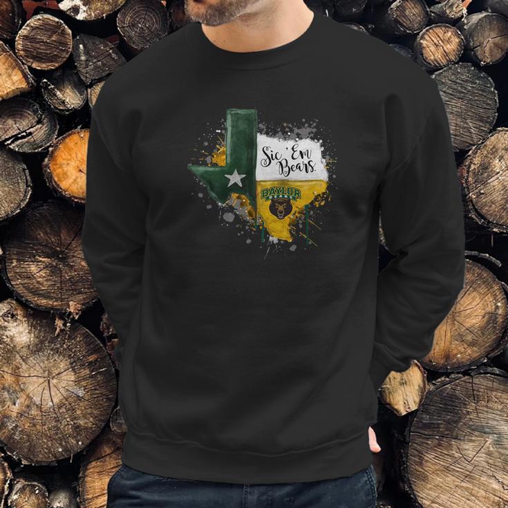 Baylor Bears Color Drop State Map Apparel Sweatshirt Gifts for Him