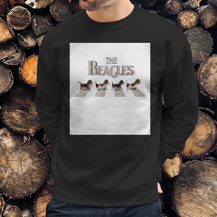 The Beagles Dog Abbey Road Sweatshirt Gifts for Him