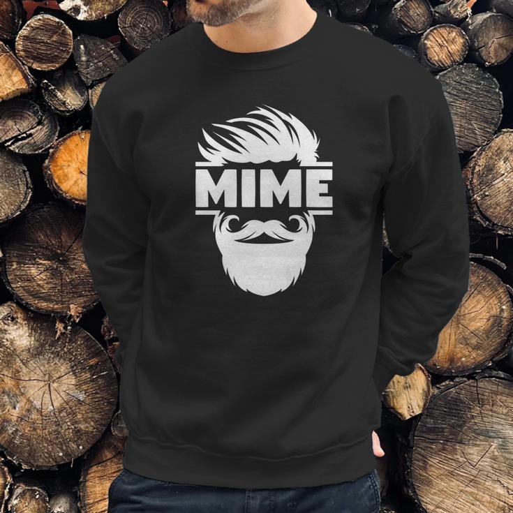 Bearded Mime Sweatshirt Gifts for Him