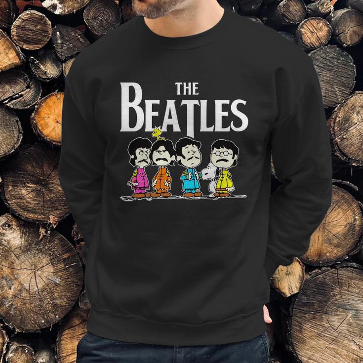 The Beatles And Snoopy Sweatshirt Gifts for Him