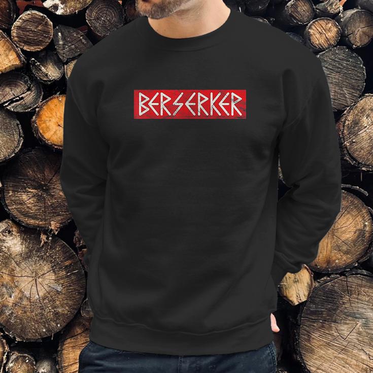 Berserker Viking Odin Thor Valhalla Midgard Vintage Sweatshirt Gifts for Him