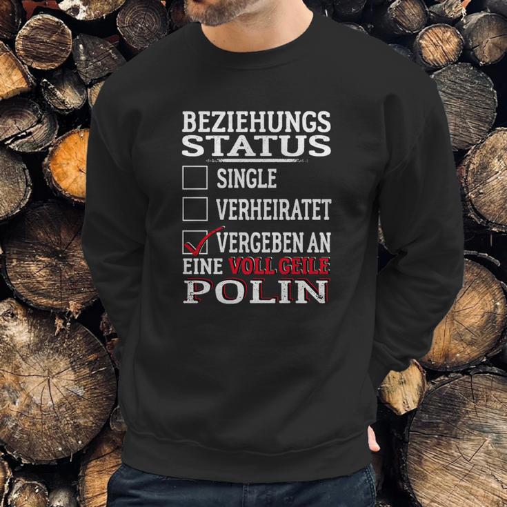 Beziehungs Status Polin Sweatshirt Gifts for Him