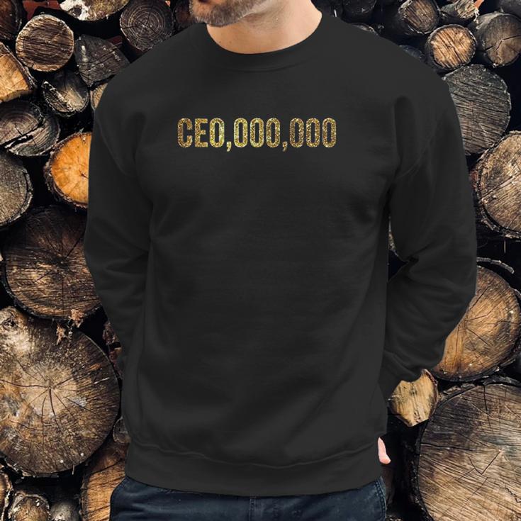 Bibox Plus Entrepreneur Ceo000000 Gold Startup Sweatshirt Gifts for Him