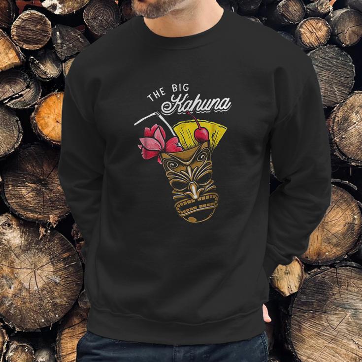 The Big Kahuna Tiki Drink Hawaii Luau Vacation Sweatshirt Gifts for Him