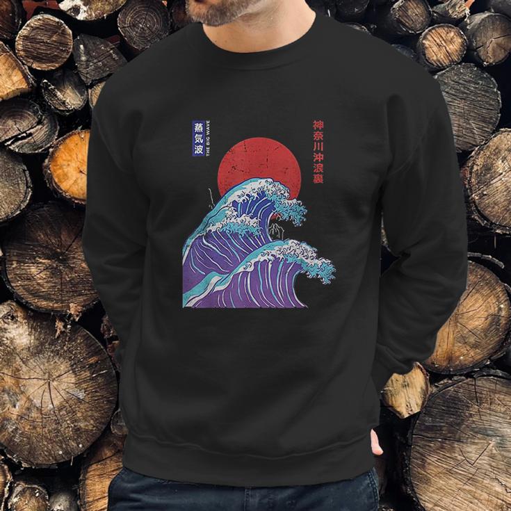 Big Wave Aesthetic 80S Sweatshirt Gifts for Him